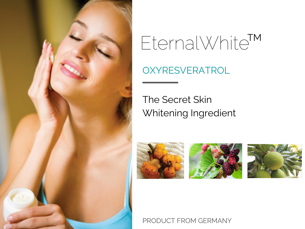 EternalWhite สาร Oxyresveratrol จากแก่นพืช Artocarpus lakoocha ช่วยให้ผิวกระจ่างใสขึ้น ภายใน 1 สัปดาห์