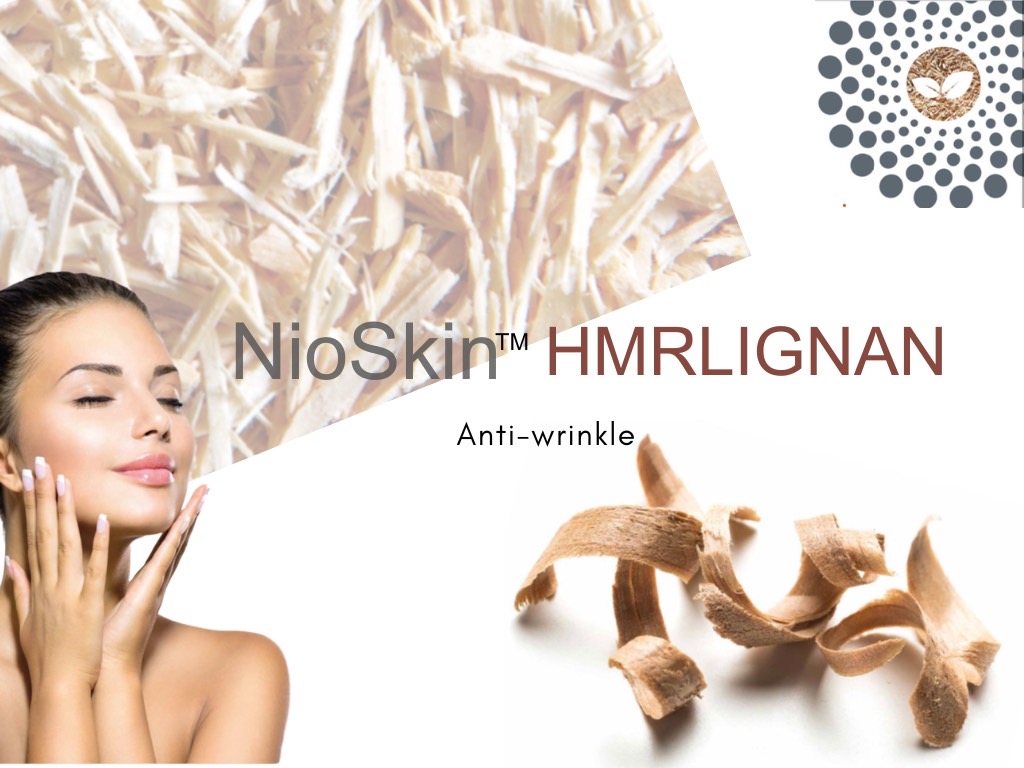 NioSkin HMRLIGNAN  สารสกัดจากสนนอร์เวย์  อุดมด้วยลิกแนน(Lignans)ธรรมชาติ ต่อต้านอนุมูลอิสระ ผิวชุ่มชื้นสดใสและลดเลือนริ้วรอย