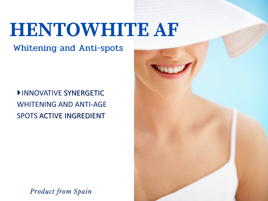 Hentowhite AF สารอนุพันธ์ของ Resorcinol ผสานกับ Fatty acid ช่วยให้ผิวขาวสว่างใสขึ้น “ภายใน 3 วัน